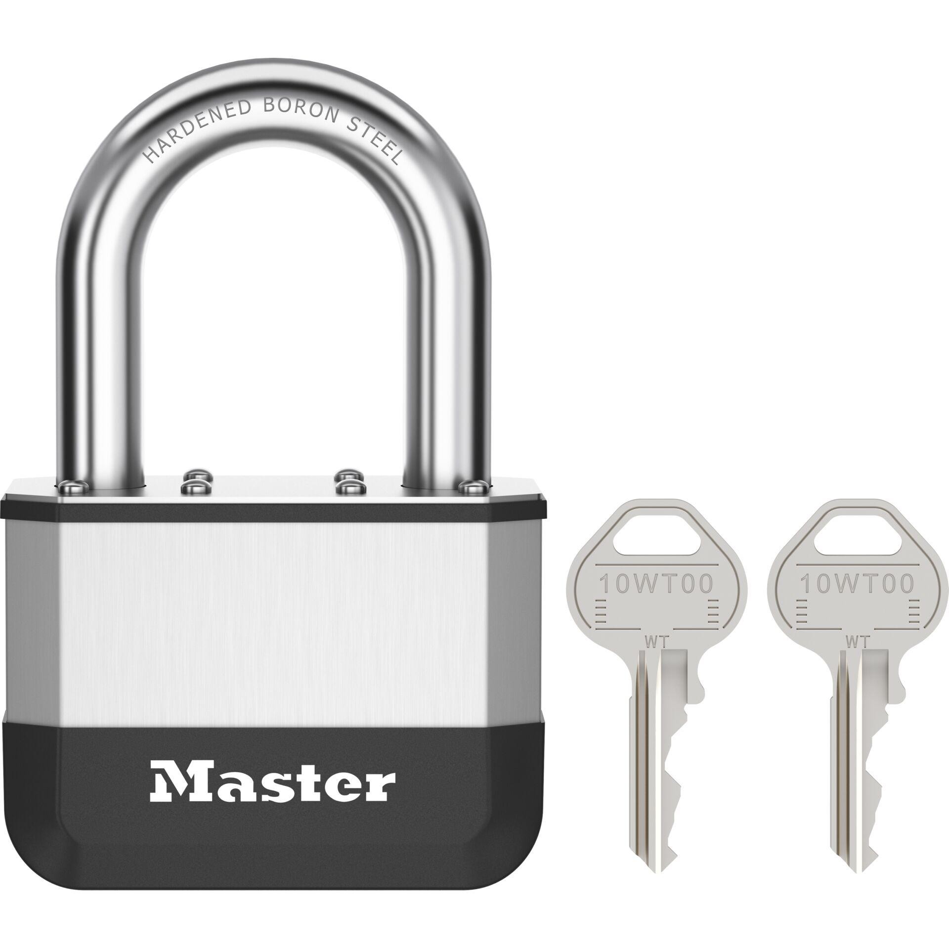 Master Lock Elite 67mm Vorhänge- schloss 38mm Bügel 5-Stift-Zyl.
