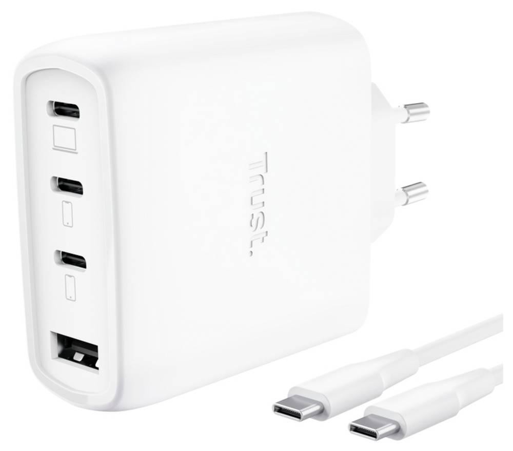 Trust Maxo 65W Universal White AC Fast charging Indoor - Trust Maxo