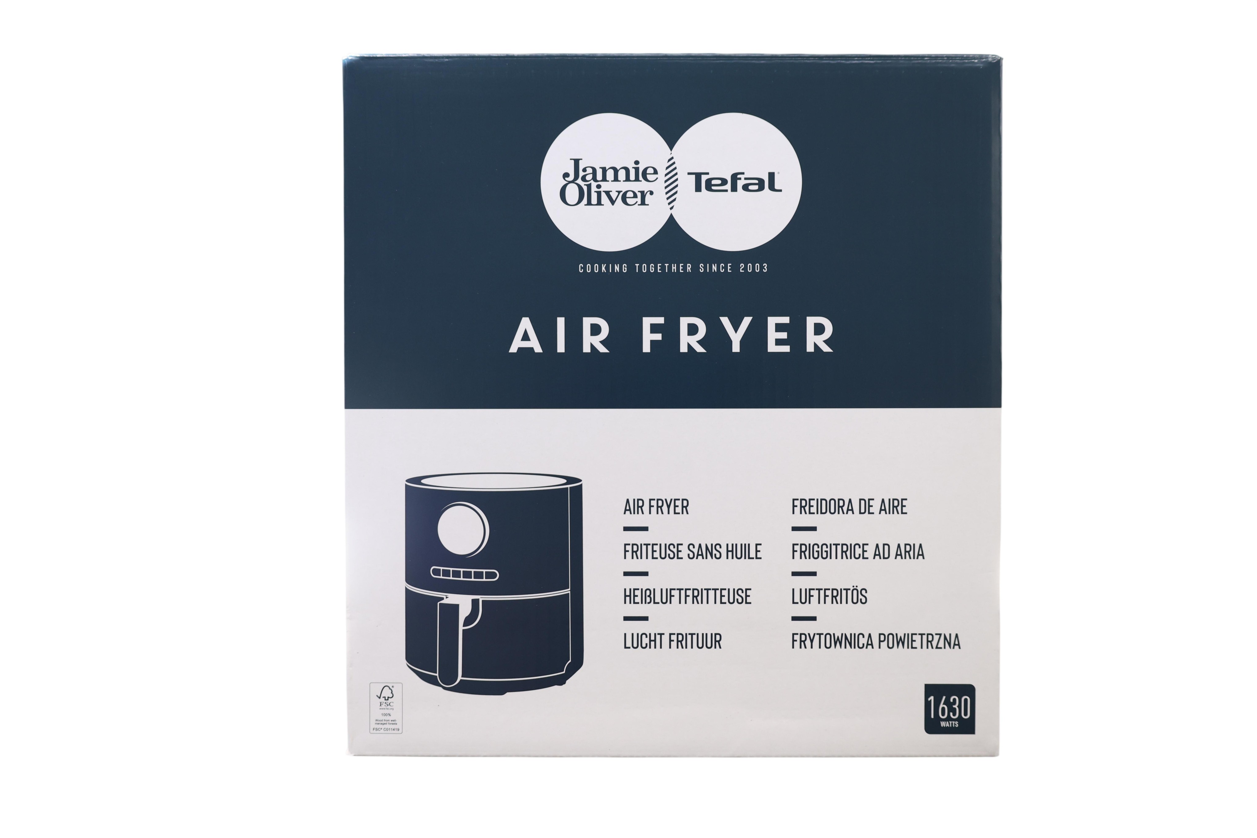 Jamie Oliver by Tefal Ultra Fry hot airfritteuse, 1630 W