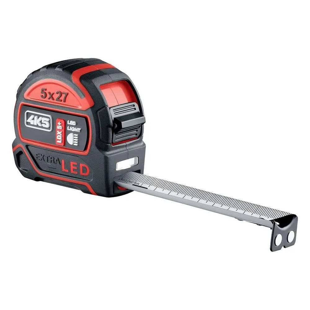4K5 Tools LDX 5+ 606.110-5 Maßband integrierte LED-Leuchte 5m Stahl,