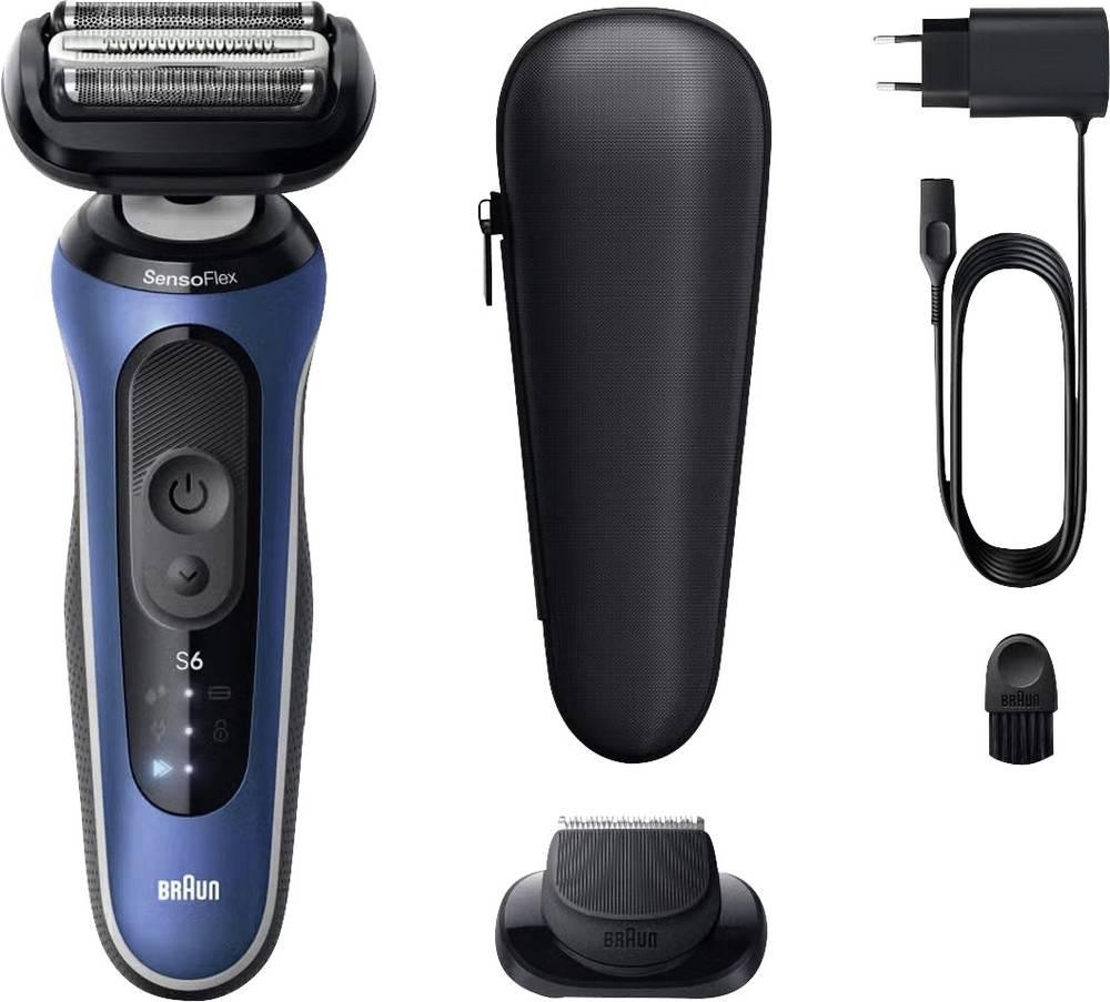 Braun 62-B1200s Series 6 Rasierer abwaschbar Blau