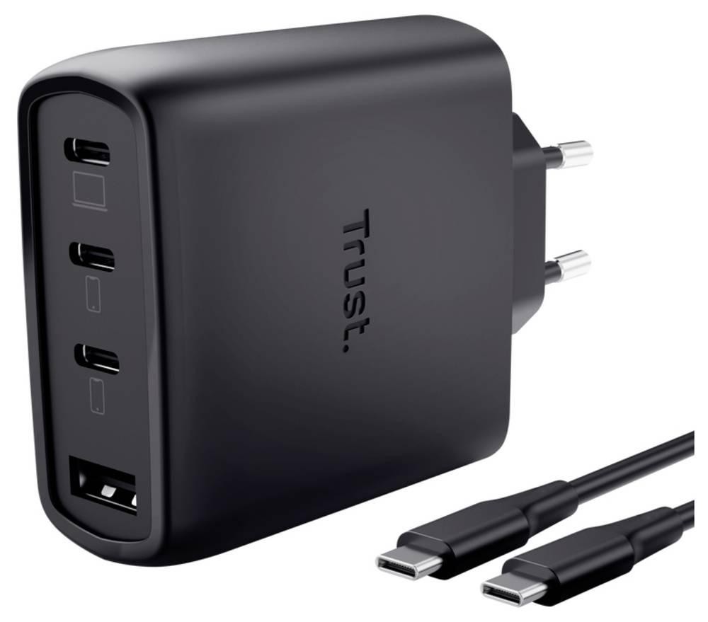 Trust Maxo 65W Universale Nero AC Ricarica rapida Interno - Trust