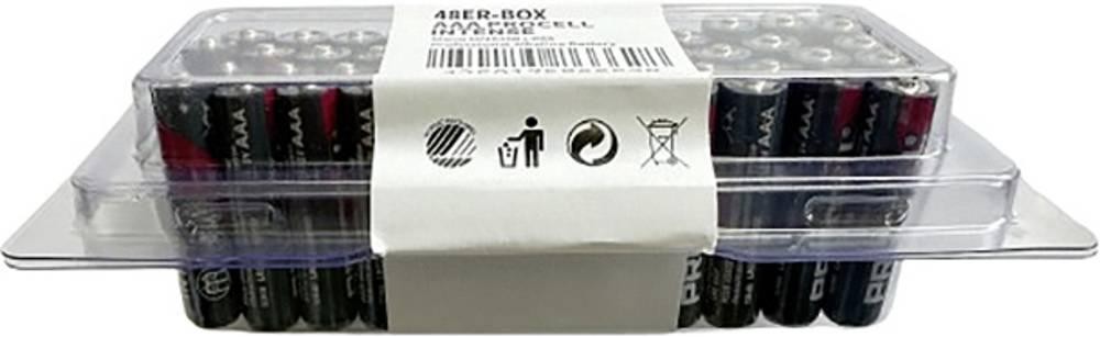 PROCELL Micro LR03 Micro (AAA)-Batterie Alkali-Mangan 1100 mAh 1.5V
