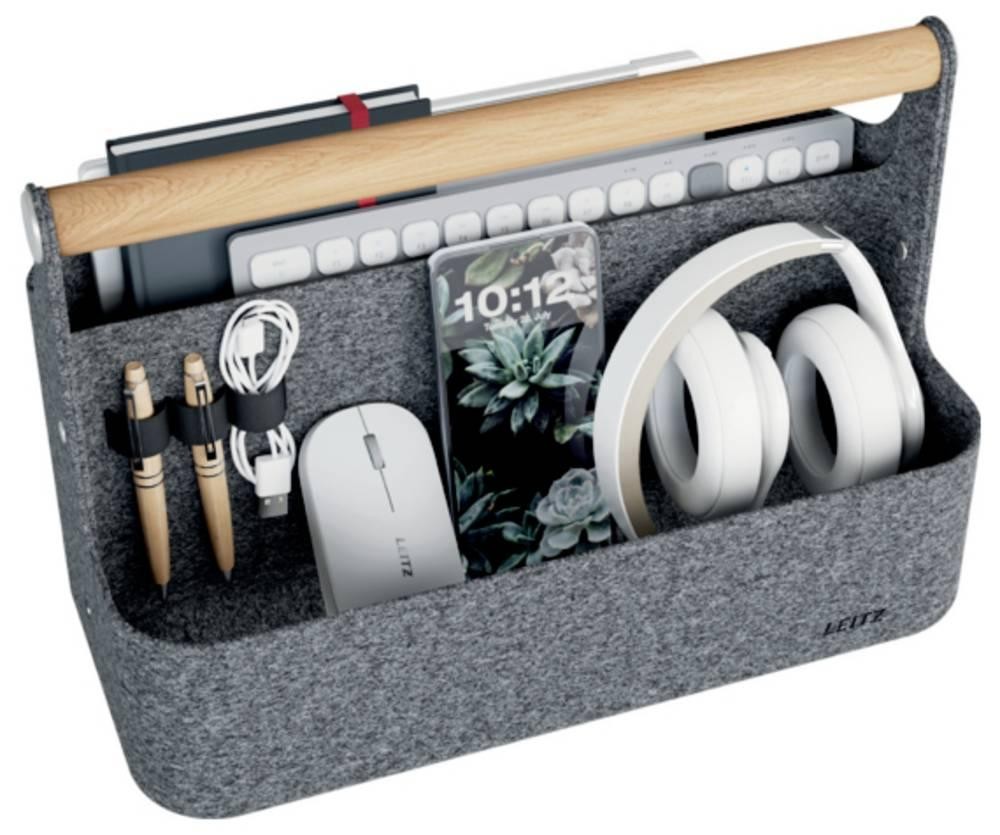 Leitz Portable Desk Organiser with Handle - Leitz Portable Desk