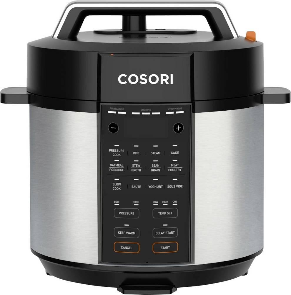 Cosori Pressure Cooker Multikocher 1100W Silber, Schwarz