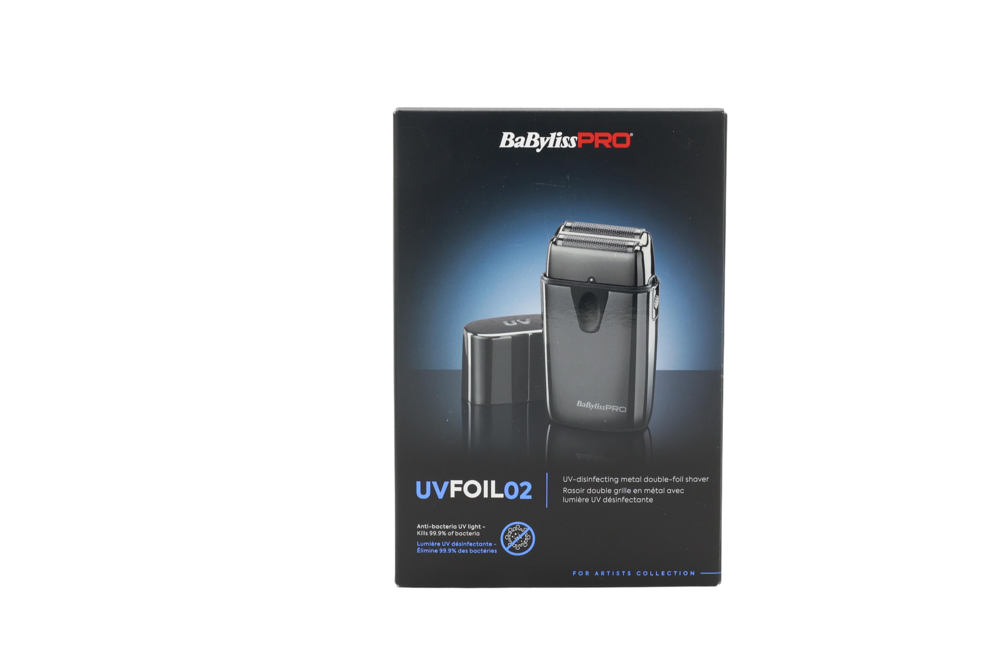 Babyliss FXLFS2E PRO 4Artists UV Double Foil Shaver Elektoshaver,