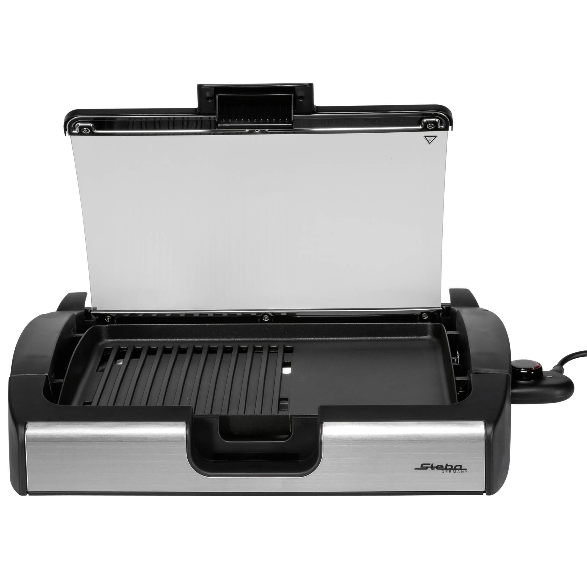 Steba VG 200 BBQ Tischgrill with Glasdeckel