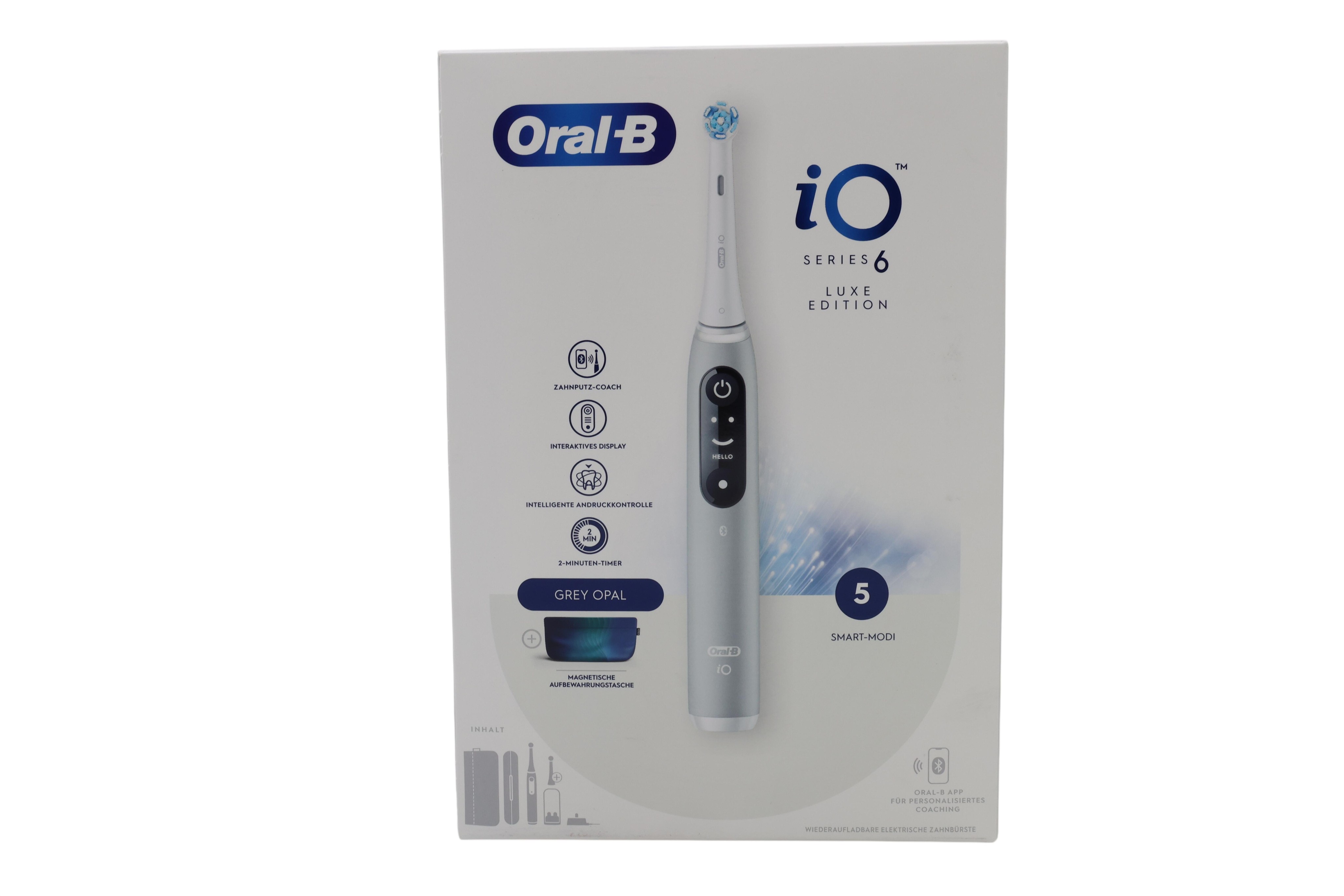 Braun Oral-B iO Series 6 Grey Opal Luxe Editon