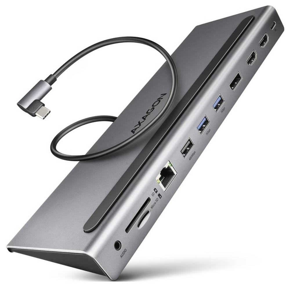 AXAGON HMC-4KX3 USB-Hub HDMI , USB-C , USB-A (USB 2.0), USB-A (USB