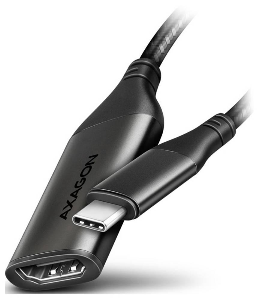 AXAGON USB 2.0 Adapter [1x USB-C - 1x HDMI-Buchse] 21cm 4K UHD