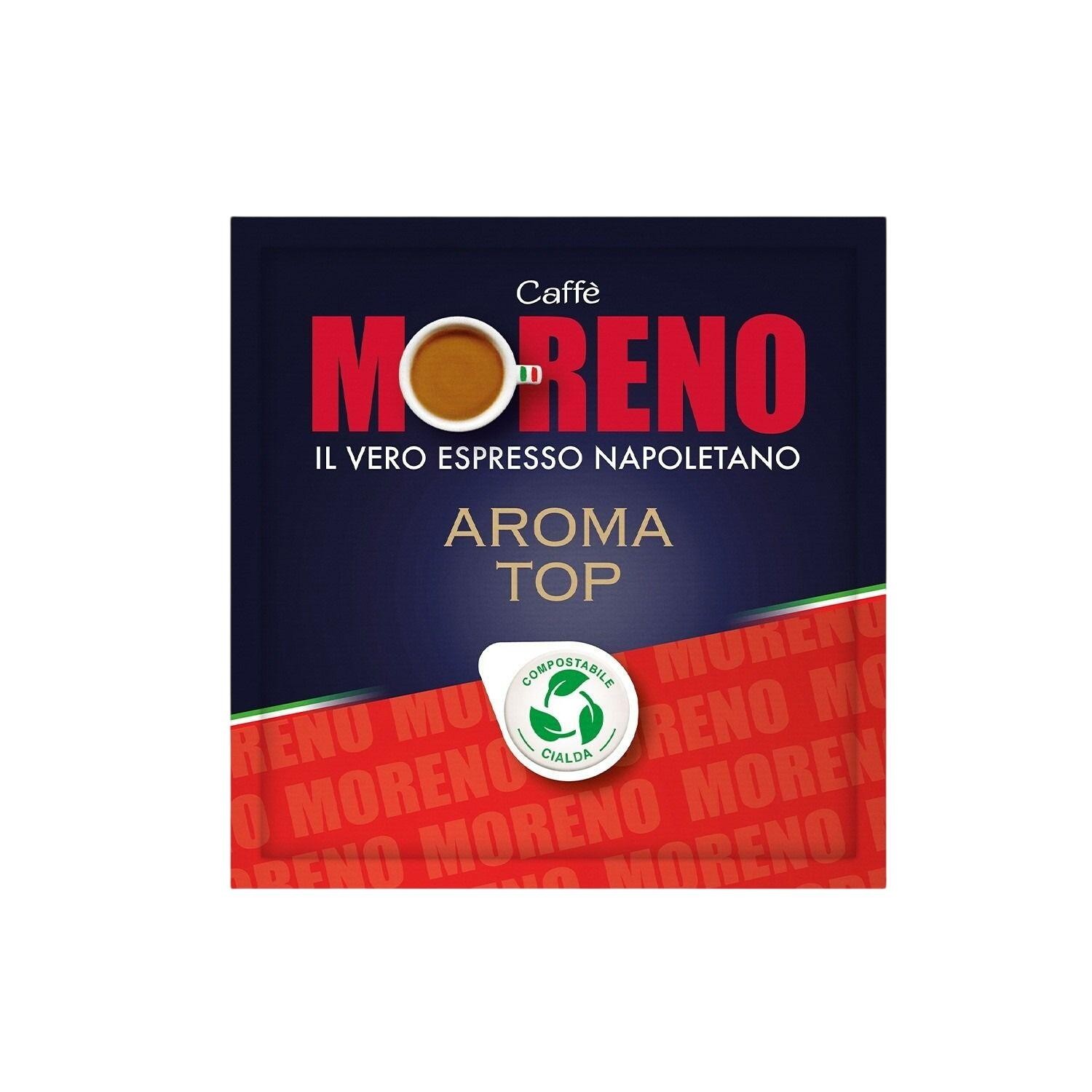 Caff MORENO AROMA TOP 44mm ESE System Kaffee Pads 150 Stck a 7 g