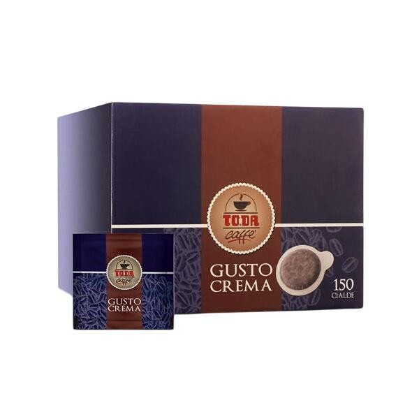 Caffè Gattopardo To.Da CREMA 44mm ESE System Kaffee Pads 150 Stück