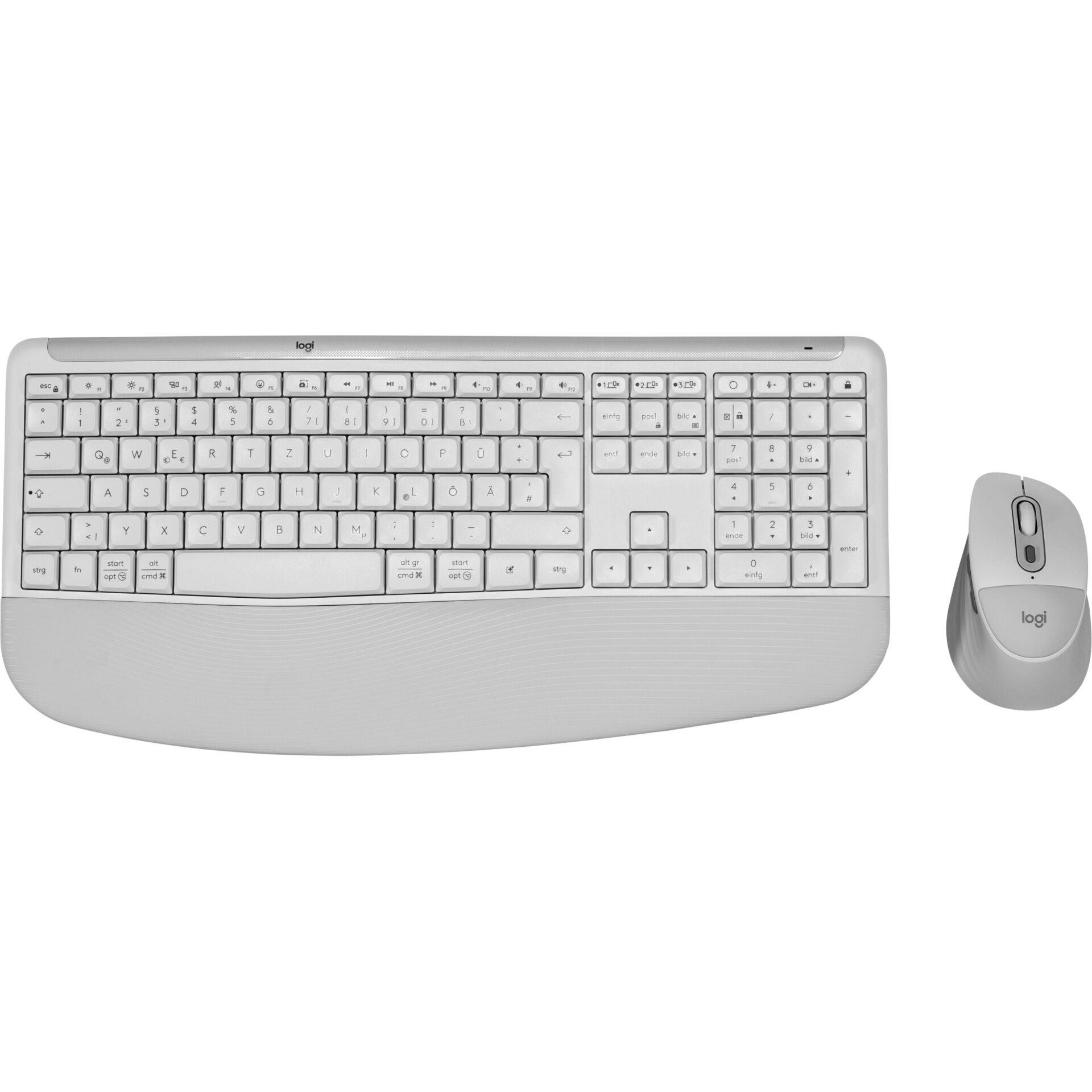 Logitech MK880 Silent offwhite Signature Comfort Plus Combo