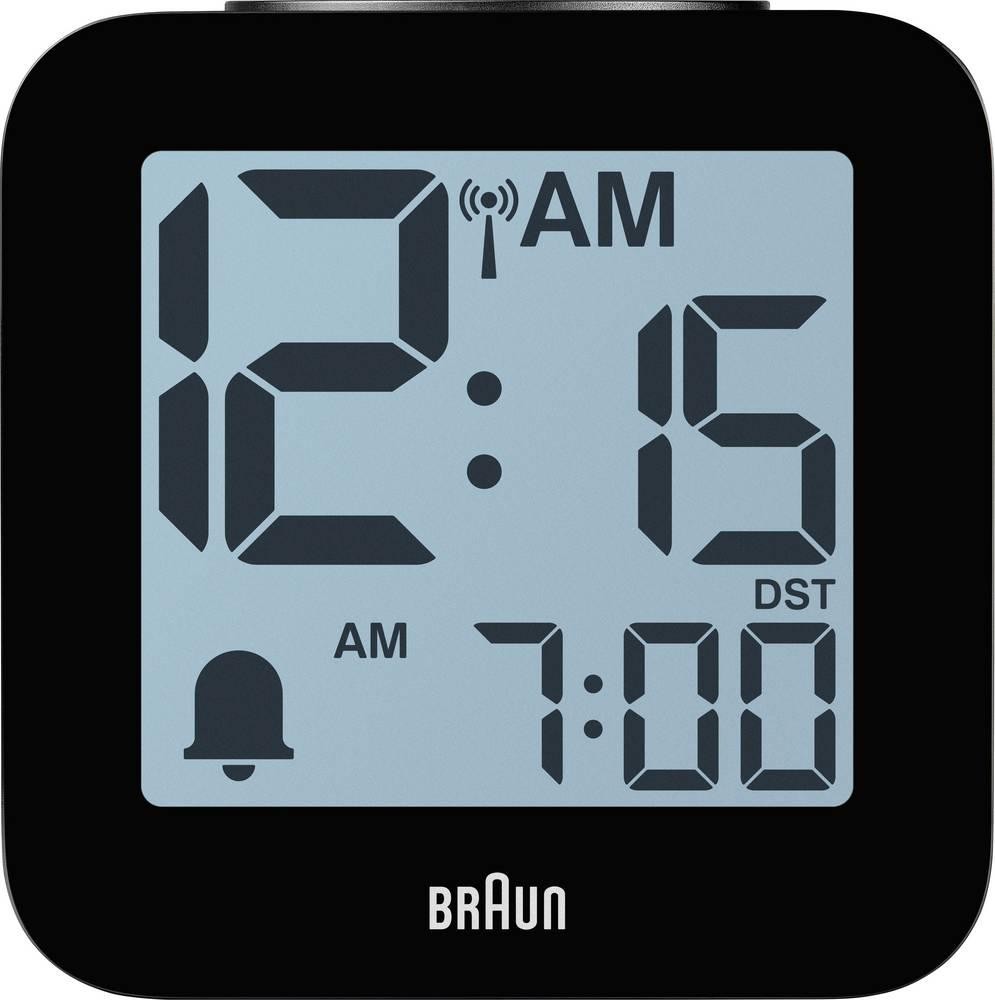 Braun BC25BP-DCF Horloge radio-pilotée Autre Noir - Braun BC25BP-DCF,