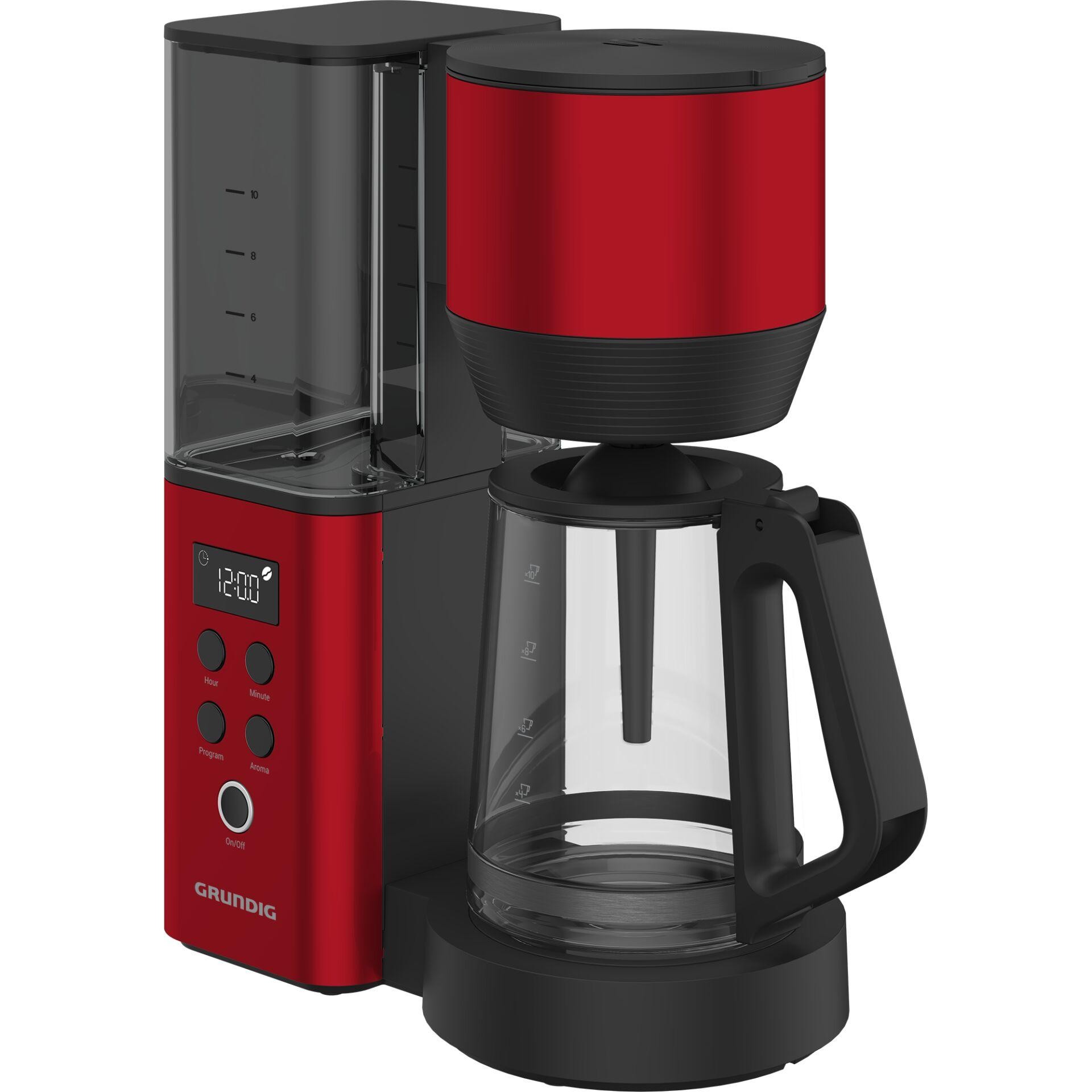 Grundig KM 8440 Semi-automatique Machine à café filtre 1,25 L -