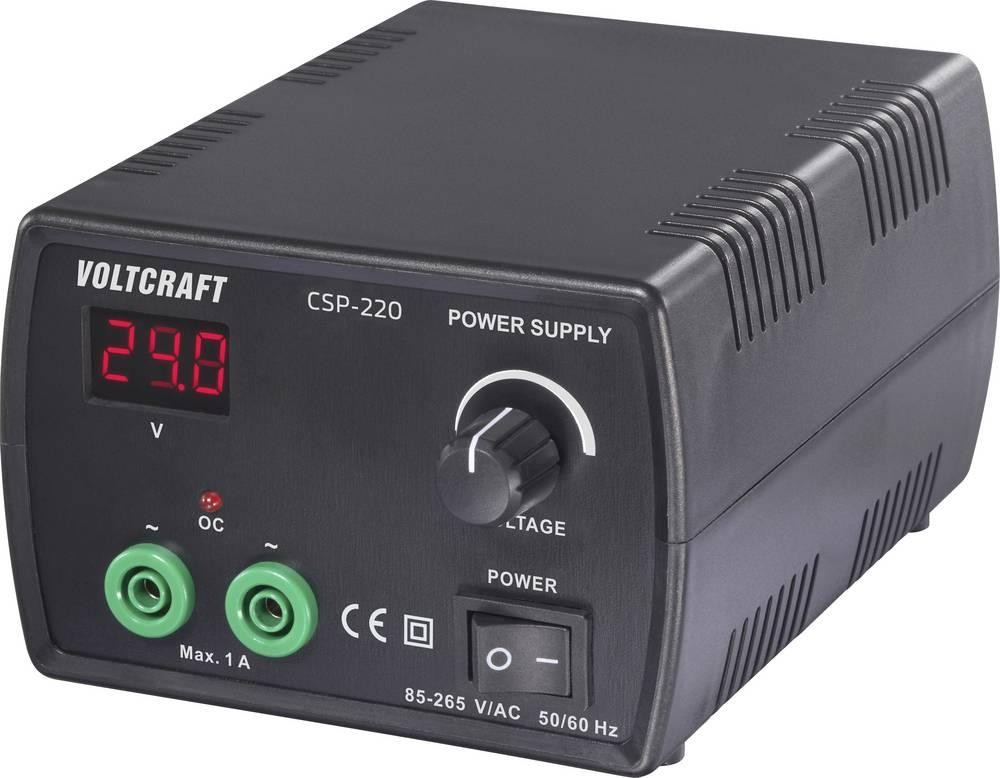 VOLTCRAFT CSP-220 Labornetzgerät, einstellbar Wechselspannung 0 - 24