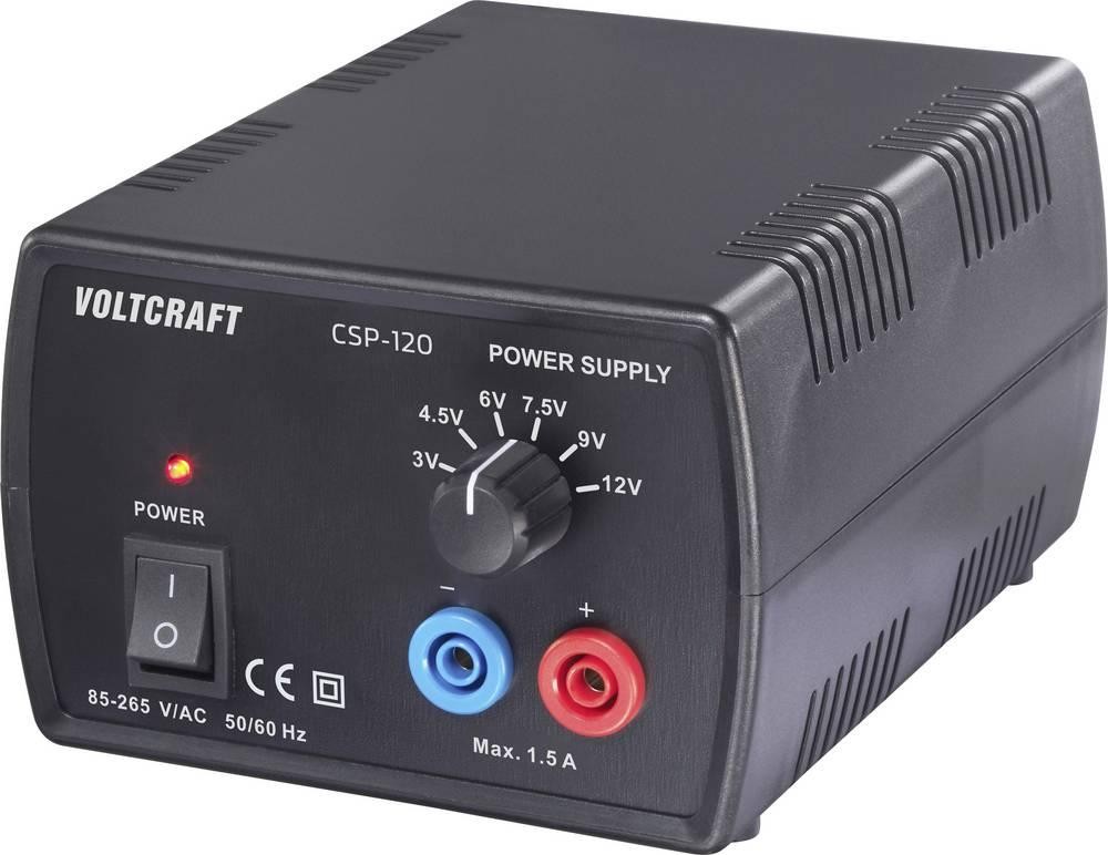 VOLTCRAFT CSP-120 Labornetzgerät, einstellbar Gleichspannung 3 V, 4.