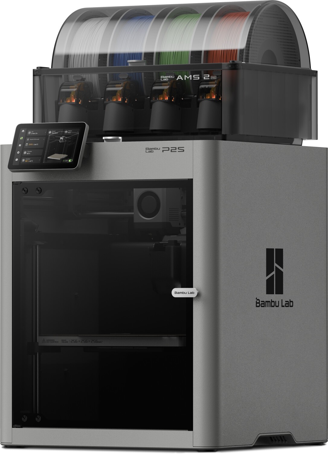 BambuLab P2S Combo (AMS 2 Pro) 3D Drucker beheizbares Druckbett,