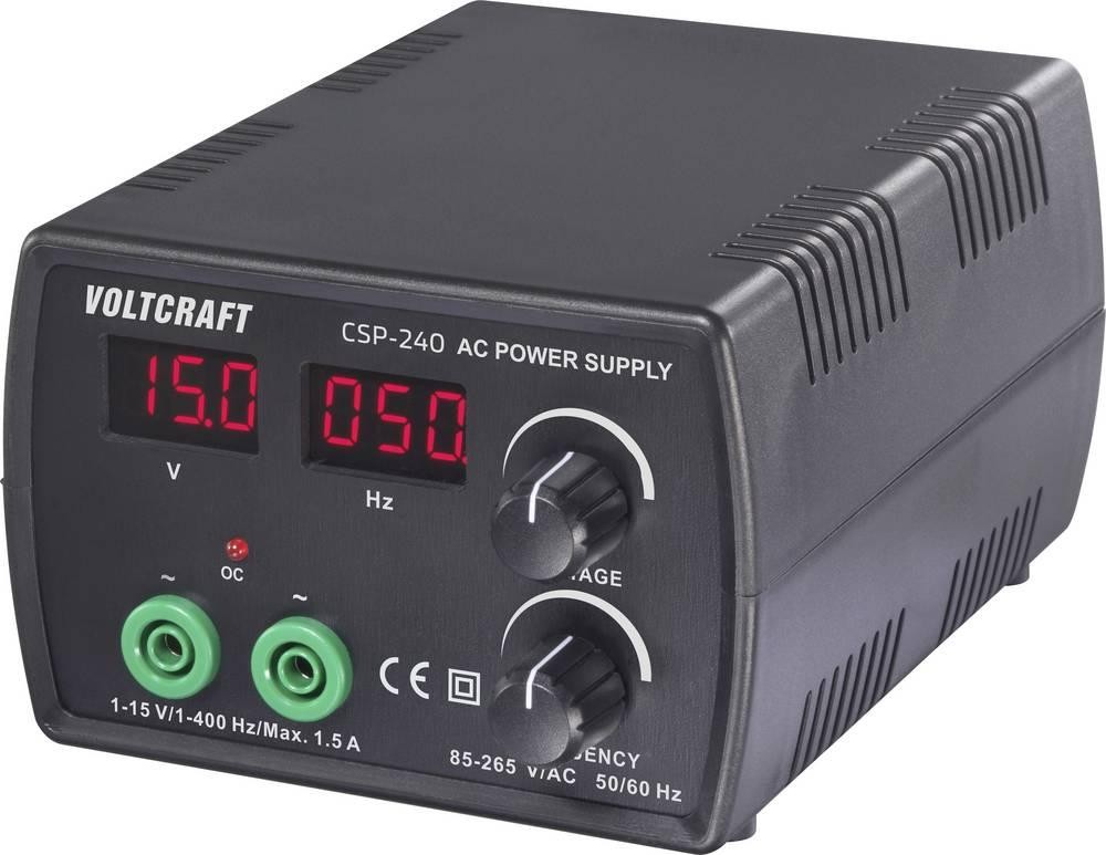VOLTCRAFT CSP-240 Labornetzgerät, einstellbar Wechselspannung 1 - 15