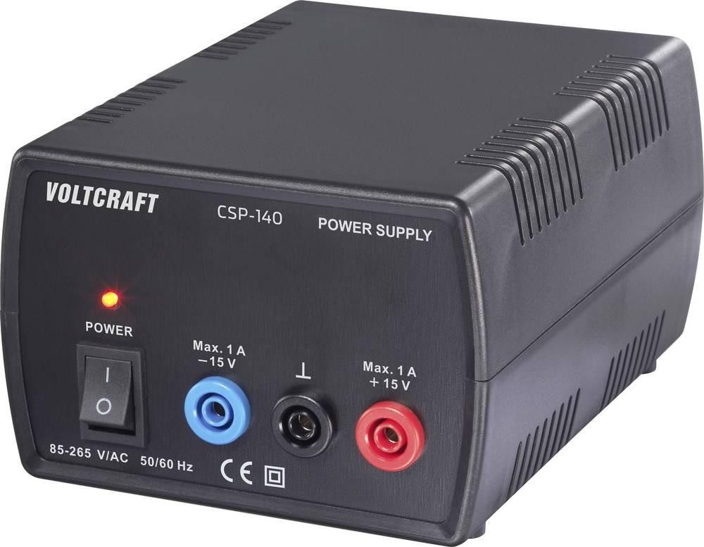 VOLTCRAFT CSP-140 Labornetzgerät Gleichspannung symmetrisch 15 V/DC (