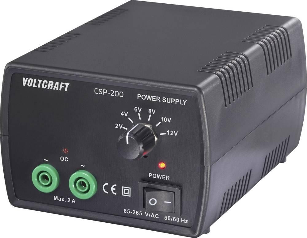 VOLTCRAFT CSP-200 Labornetzgerät, einstellbar Wechselspannung 2 V, 4