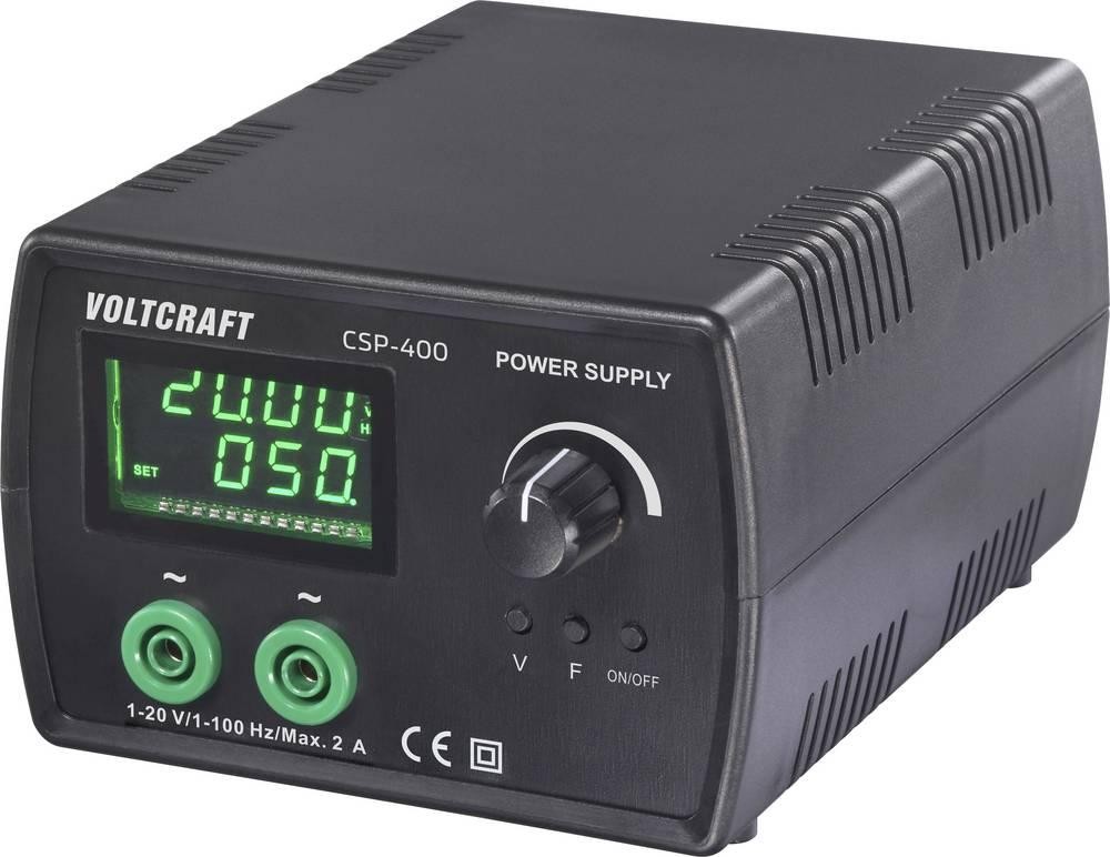 VOLTCRAFT CSP-400 Wechselspannungs-Labornetzgerät, einstellbar 1 -