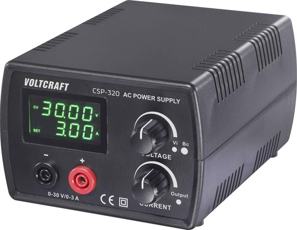 VOLTCRAFT CSP-320 Labornetzgerät, einstellbar 0 - 30 V/DC 1 - 3A 90W