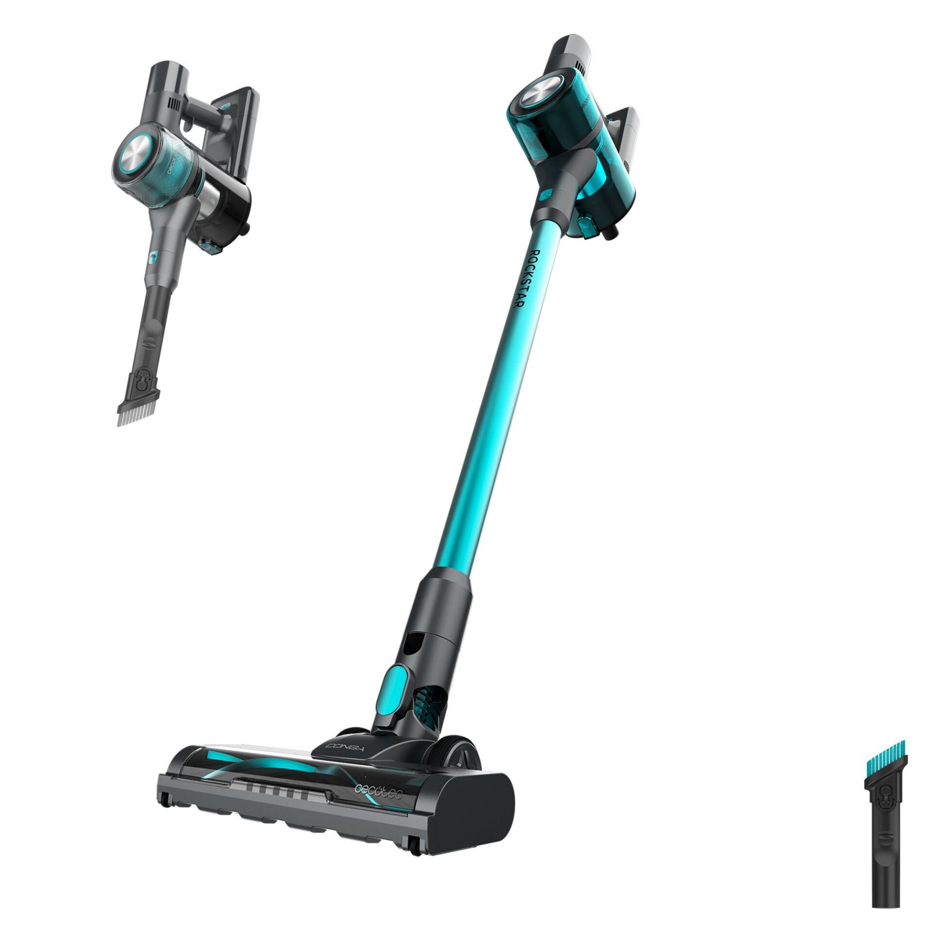 CECOTEC Conga Rockstar P50 Staubsauger, black-turquoise