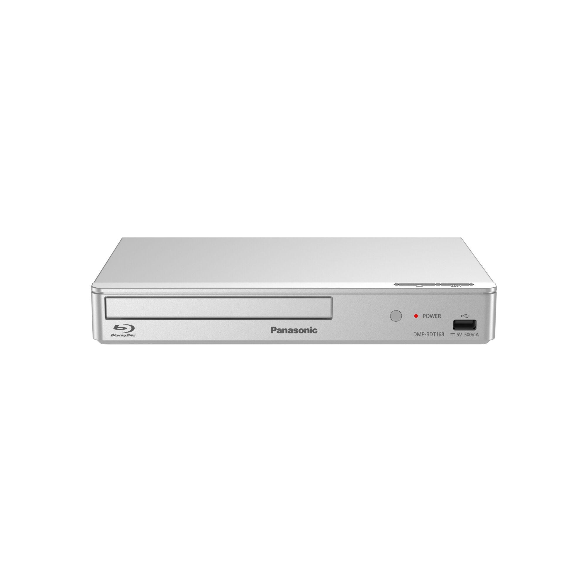 Panasonic DMP-BDT168AG DVD/Blu-Ray player 3D Silver - Panasonic DMP-