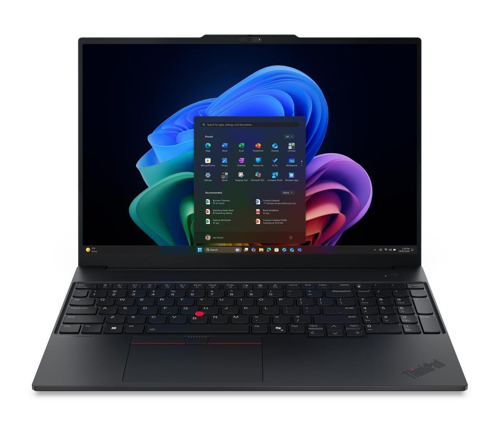 Lenovo ThinkPad E16 G4 RYZ AI 7 345/16GB/512SSD/W11 Pro Black
