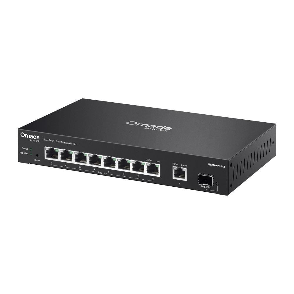 TP-Link Omada ES210XPP-M2 8-Port 2.5G + 2-Port 10G Easy Managed Switch