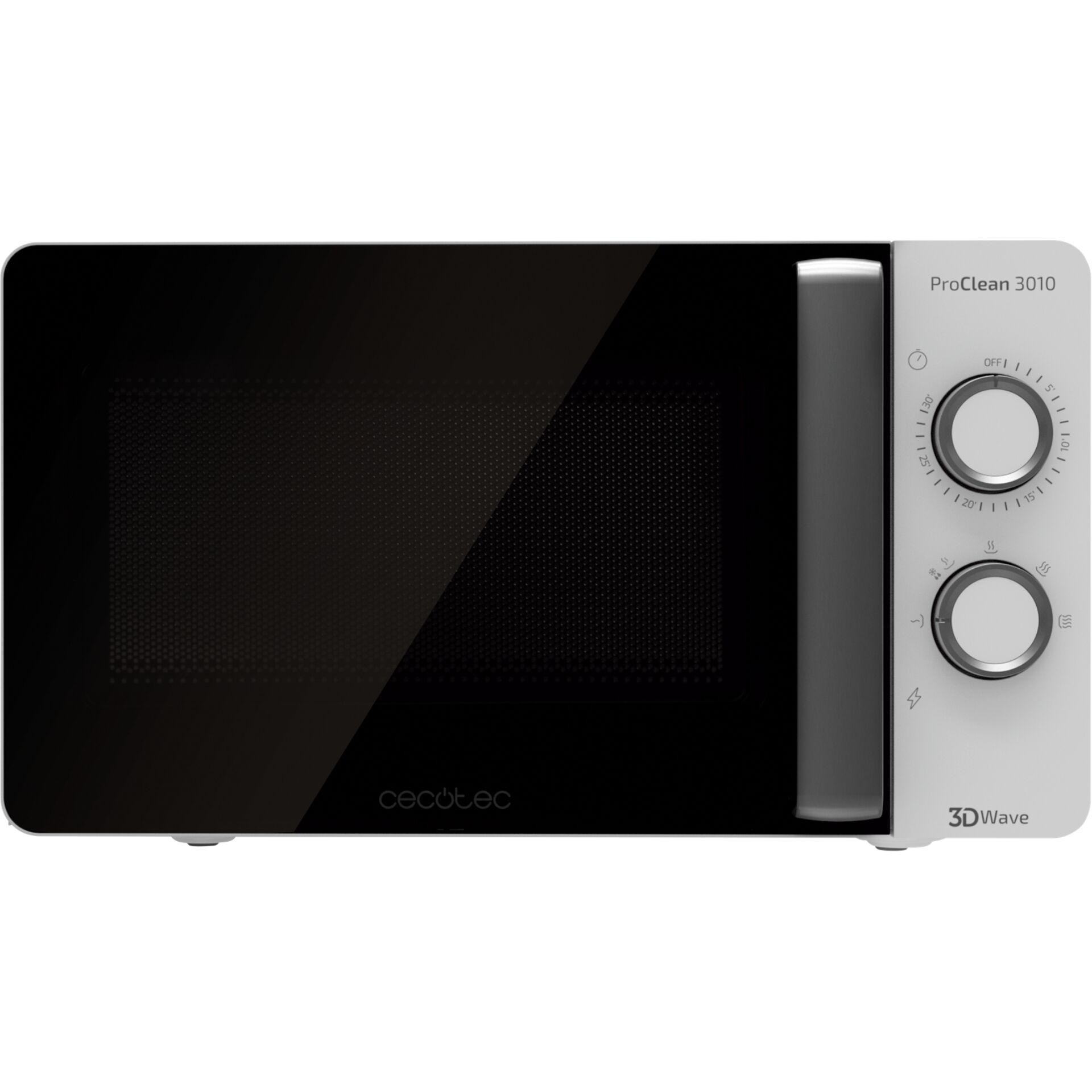 Cecotec 01522 microwave Black, White Solo microwave Countertop 20 L