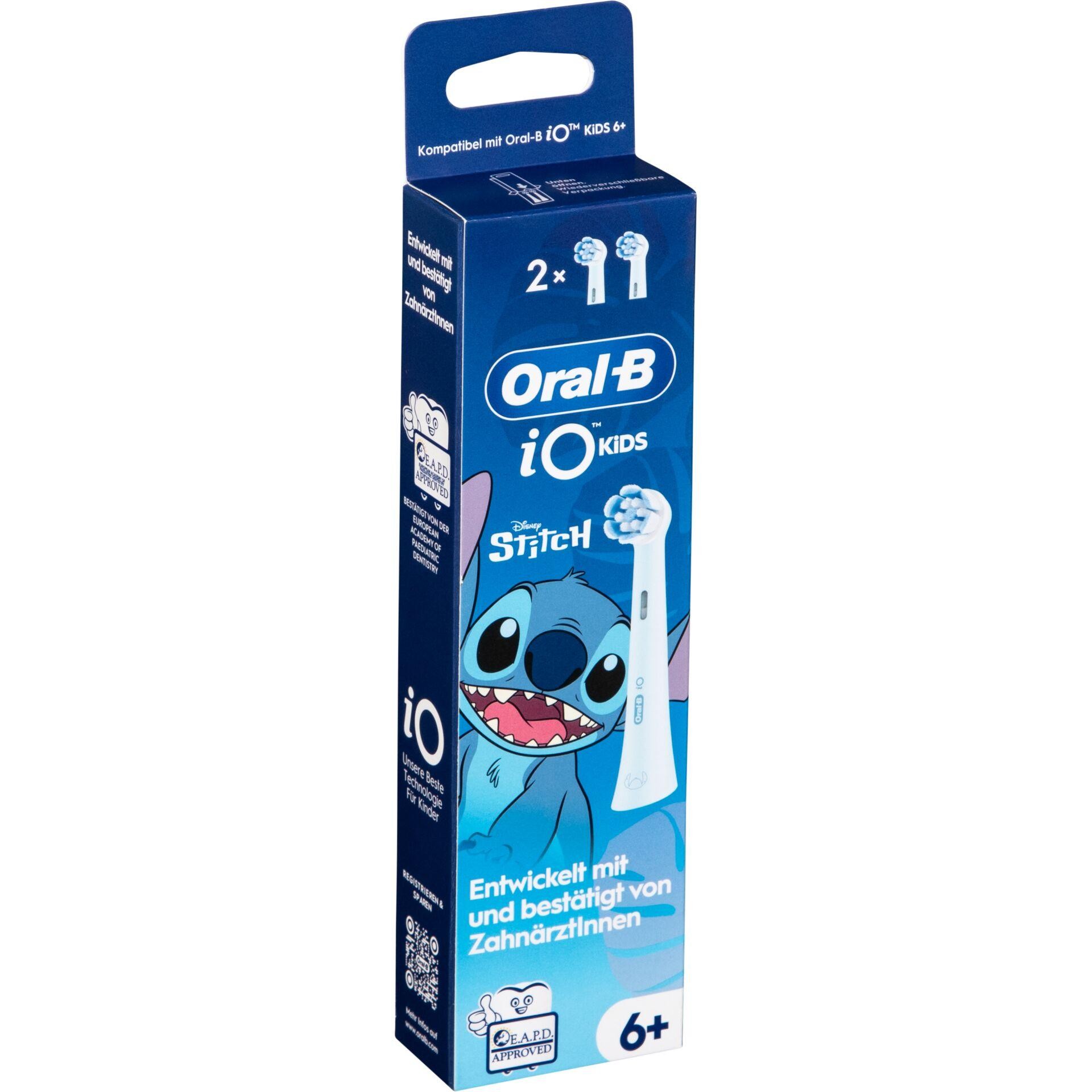 Oral-B iO Aufsteckbürsten Kids Stitch paquet de 2