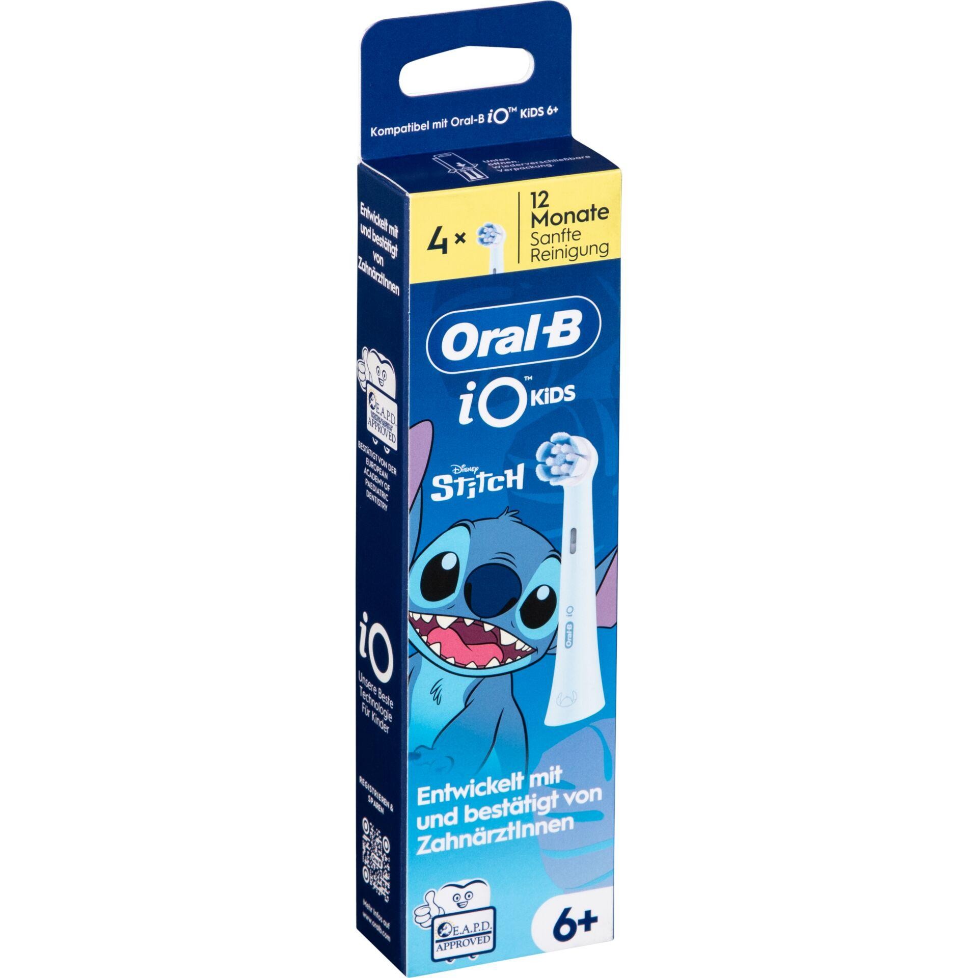 Oral-B iO Aufsteckbürsten Kids Stitch 4er