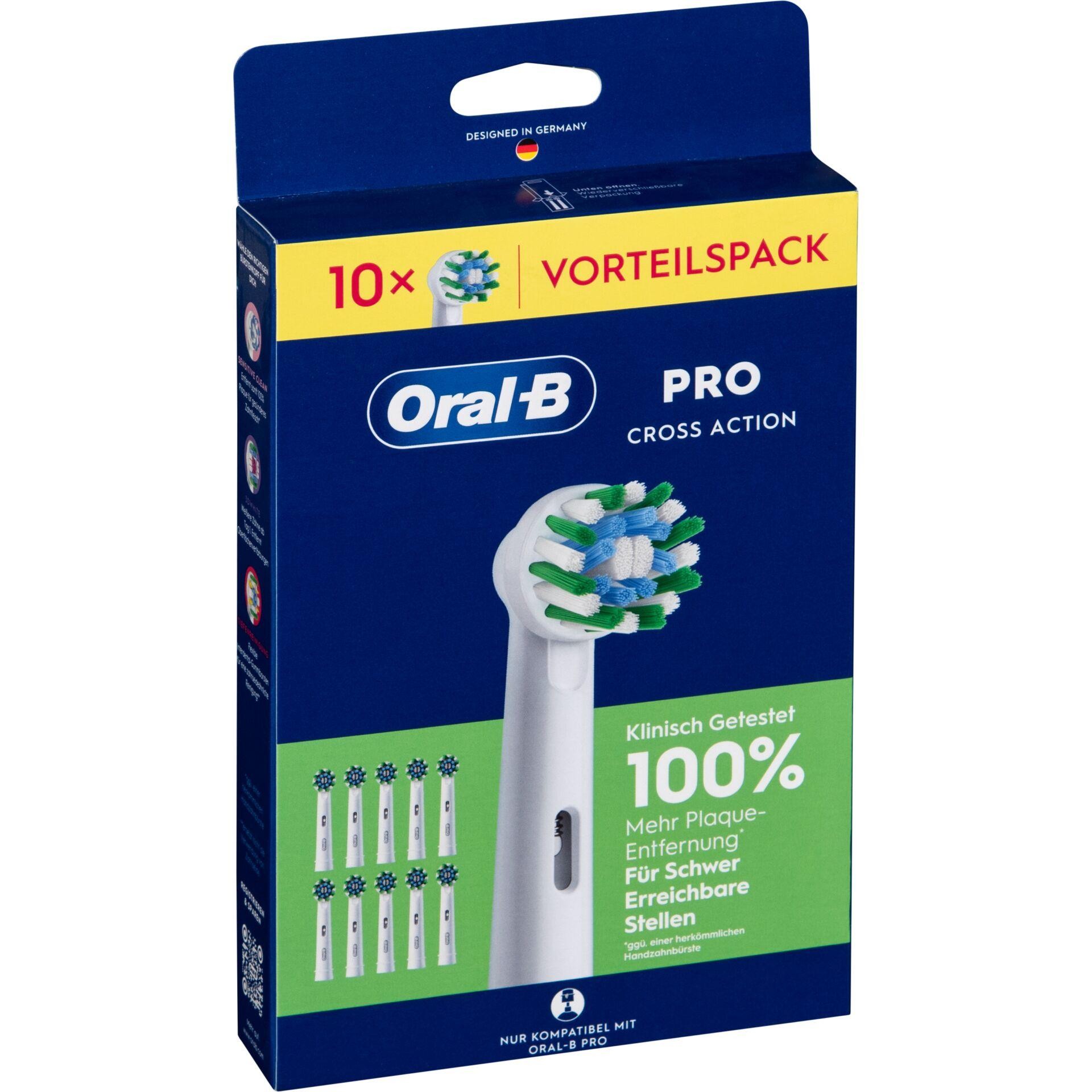 Oral-B Aufsteckbürsten Pro CrossAction 10er