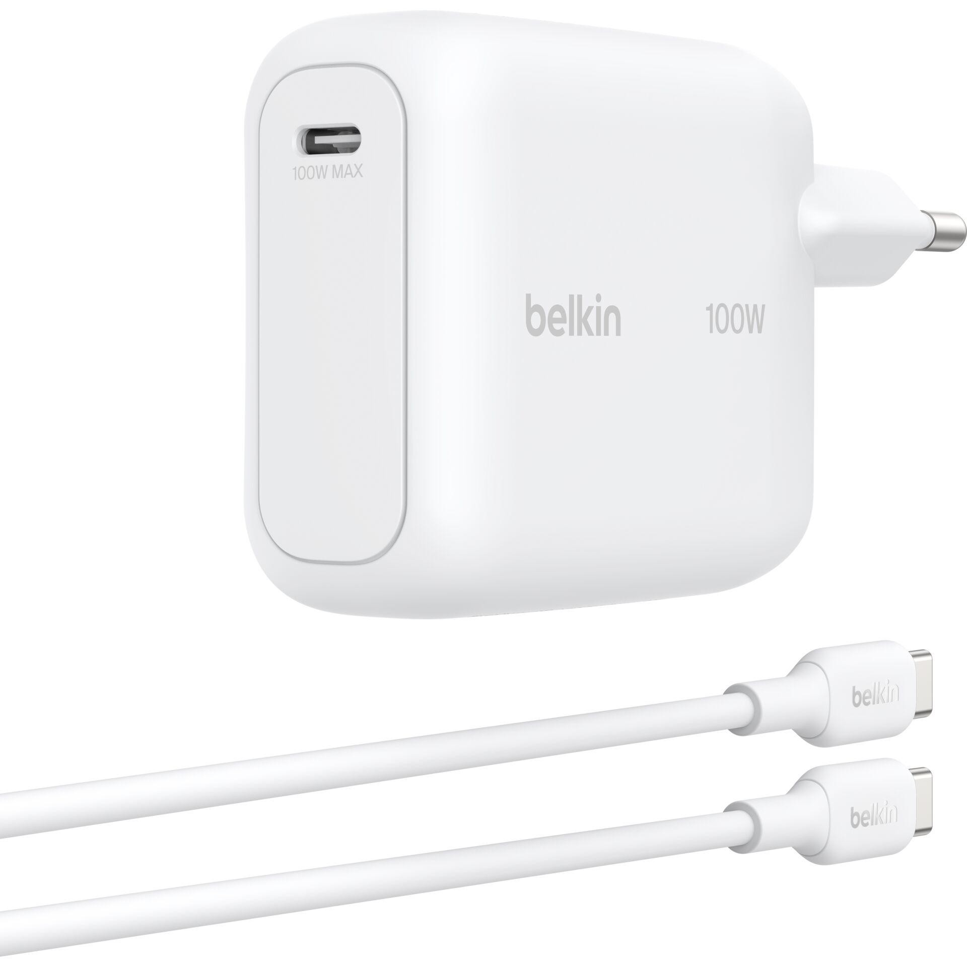 Belkin BOOST CHARGE 100W Ladegerät mit USB-C, inkl. Kabel, w