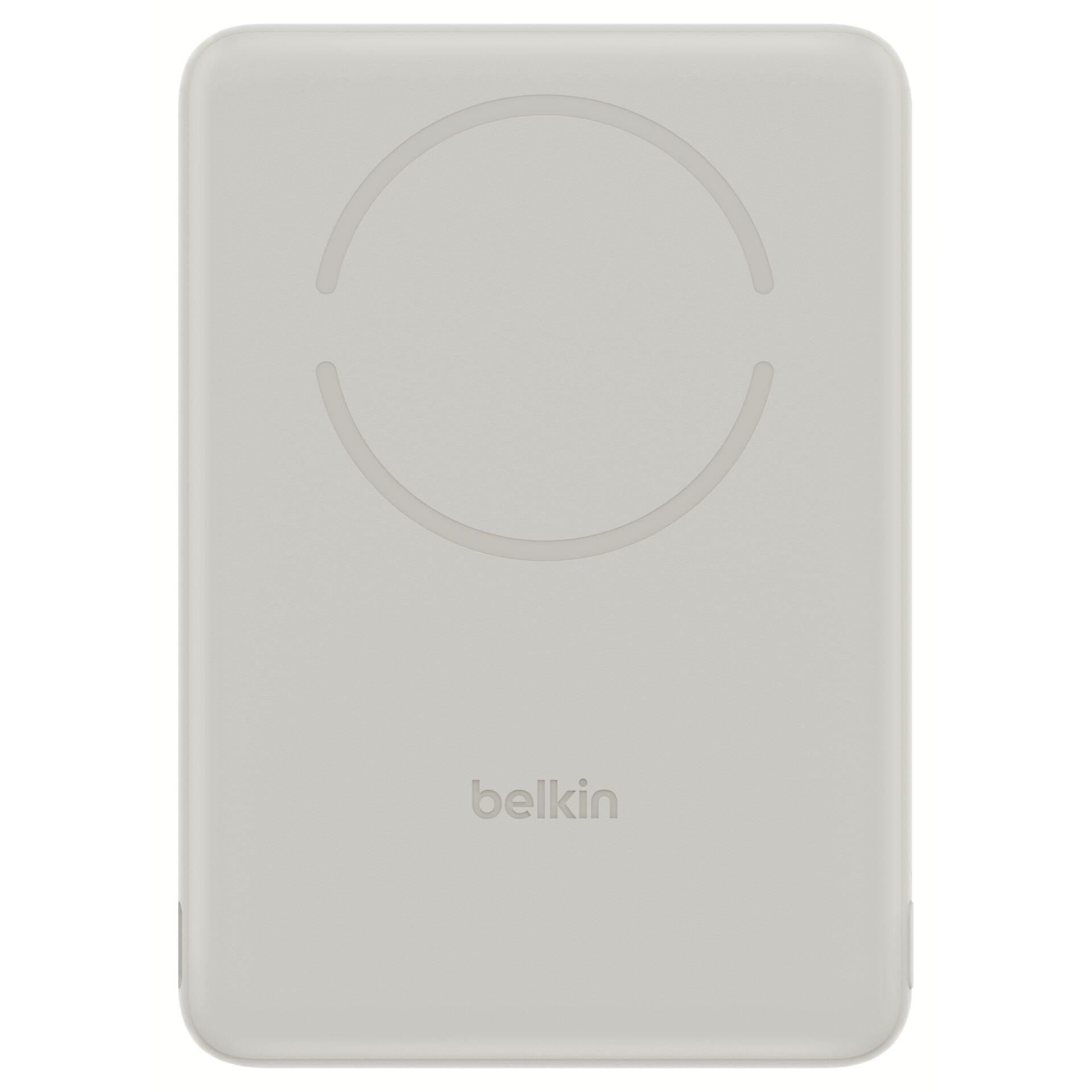 Belkin BoostCharge Slim Mag. Powerbank 5.000mAh Qi2 15W, sand