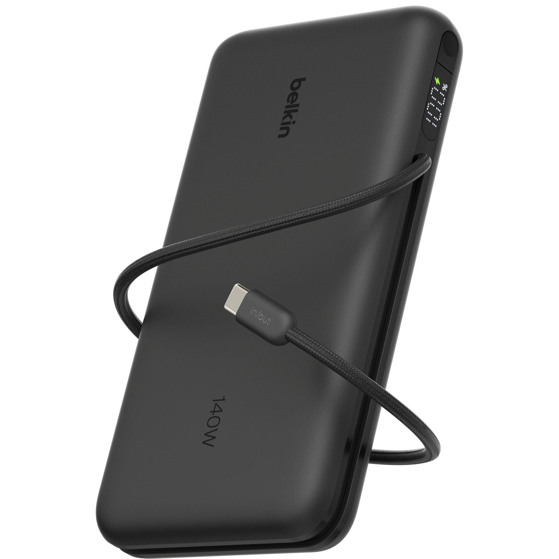 Belkin BOOST CHARGE Powerbank, 25.000mAh 140W, USB-A & -C, blu