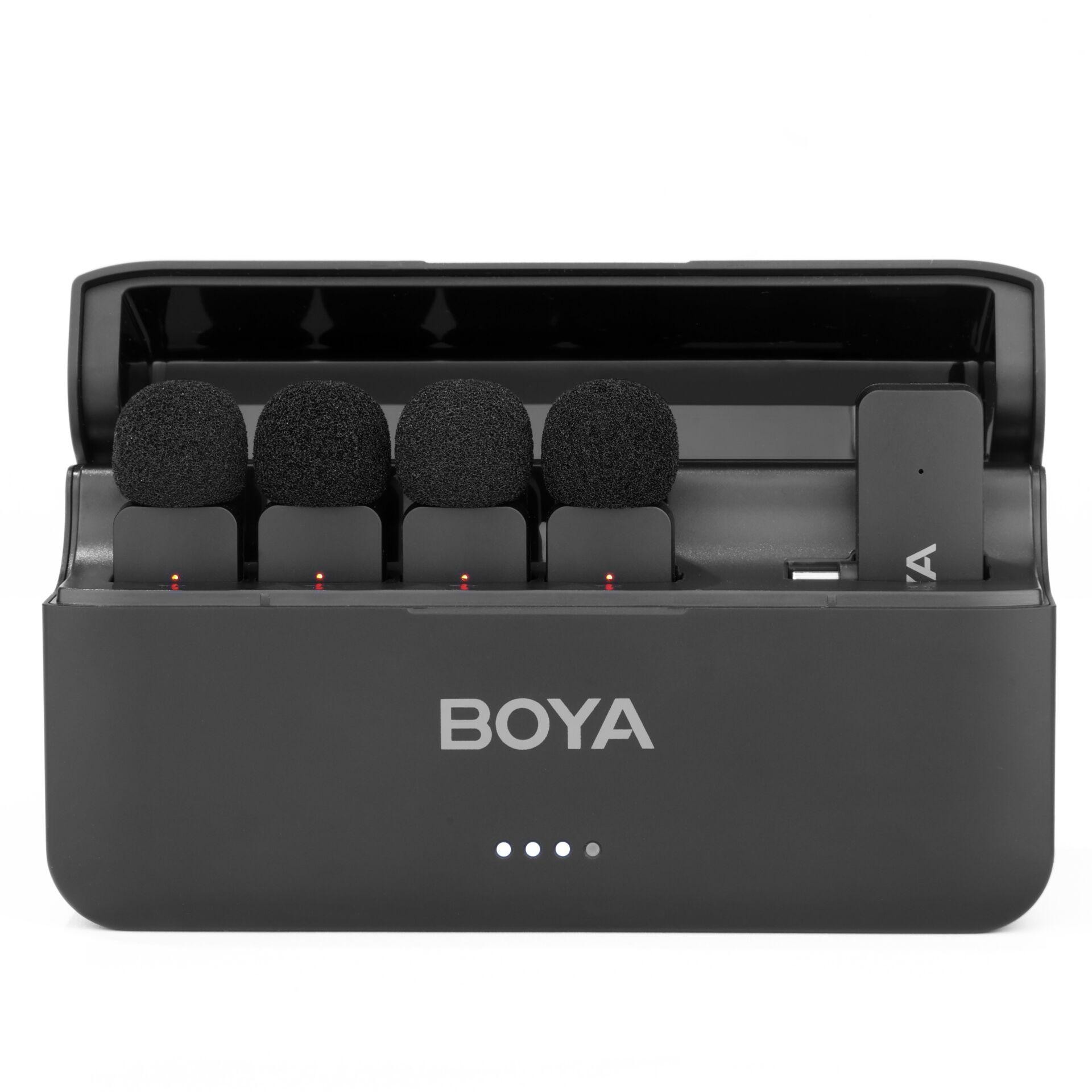 BOYA BY-V4 | Ultracompact 2.4GHz Wireless Microphone System - BOYA BY-
