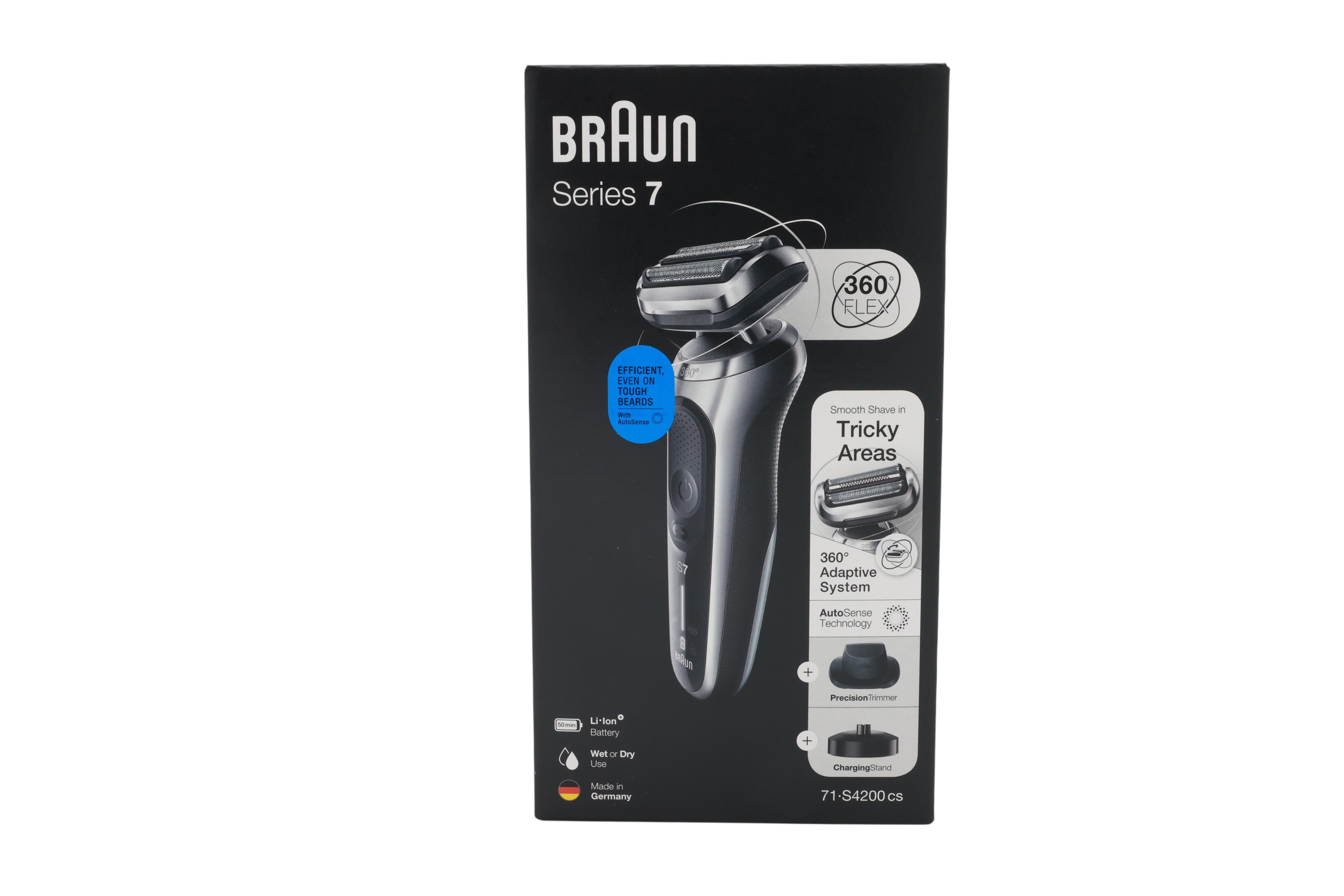 Braun Series 7 71-S4200cs Foil shaver Trimmer Black - Braun Series 7