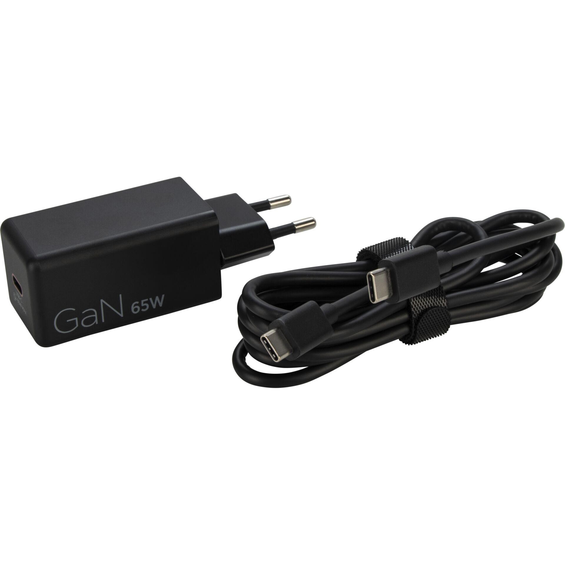 LENOVO 65W Gan Mini AC adaptateur USB-C noir
