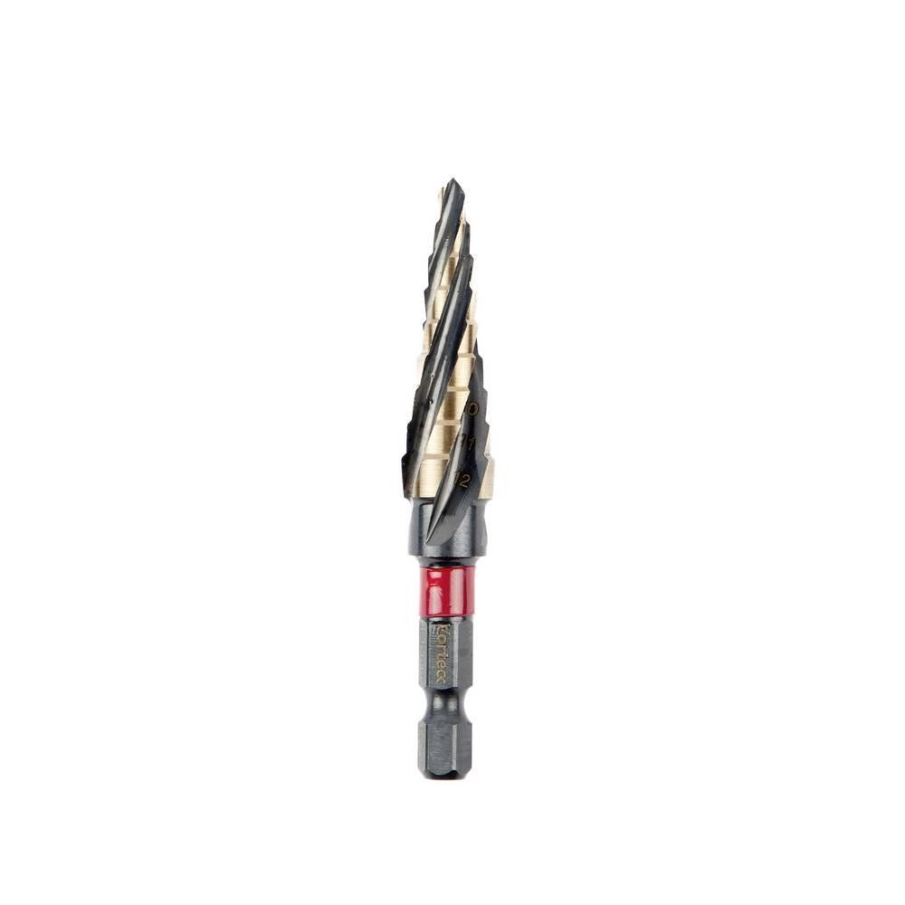 C.K T3016 4-12 HSSE-Co 5 Stufenbohrer 4 mm, 5 mm, 6 mm, 7 mm, 8 mm, 9