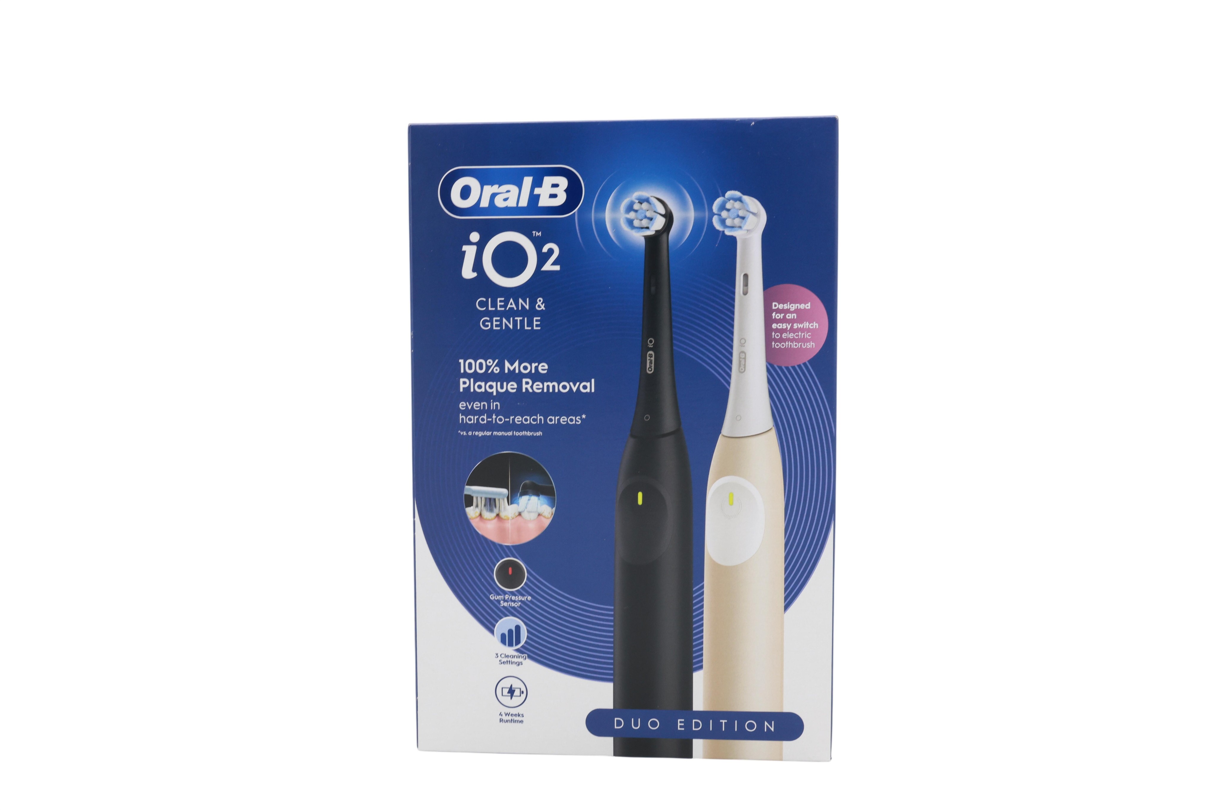 Braun Oral-B iO Series 2 Night Black/Calm Pink with 2. Handpiece