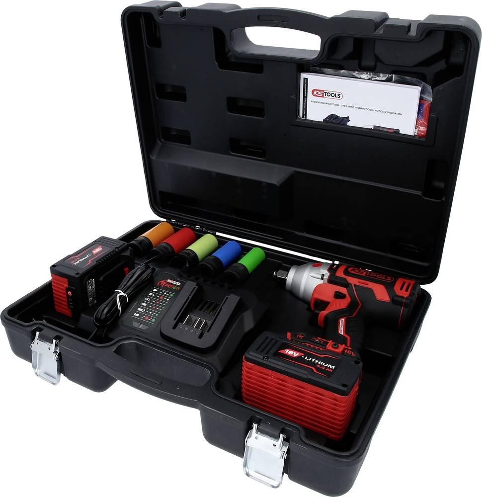 KS Tools 515.6100 Schlagschrauber 690 Nm 18V Anzahl mitgelieferte
