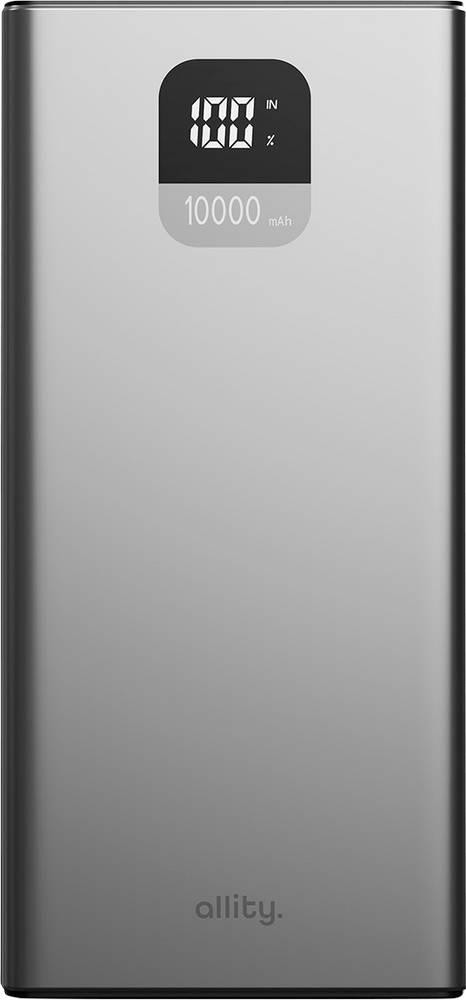 Allity APB-100 Powerbank 10000 mAh Quick Charge, USB PD LiPo USB-C ,