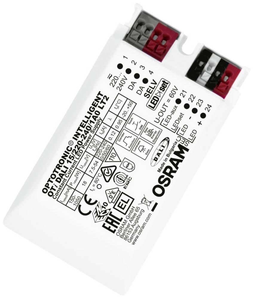 OSRAM HOMELIGHTING OPTOTRONIC DALI LT2 LED-Treiber Konstantstrom 18 W