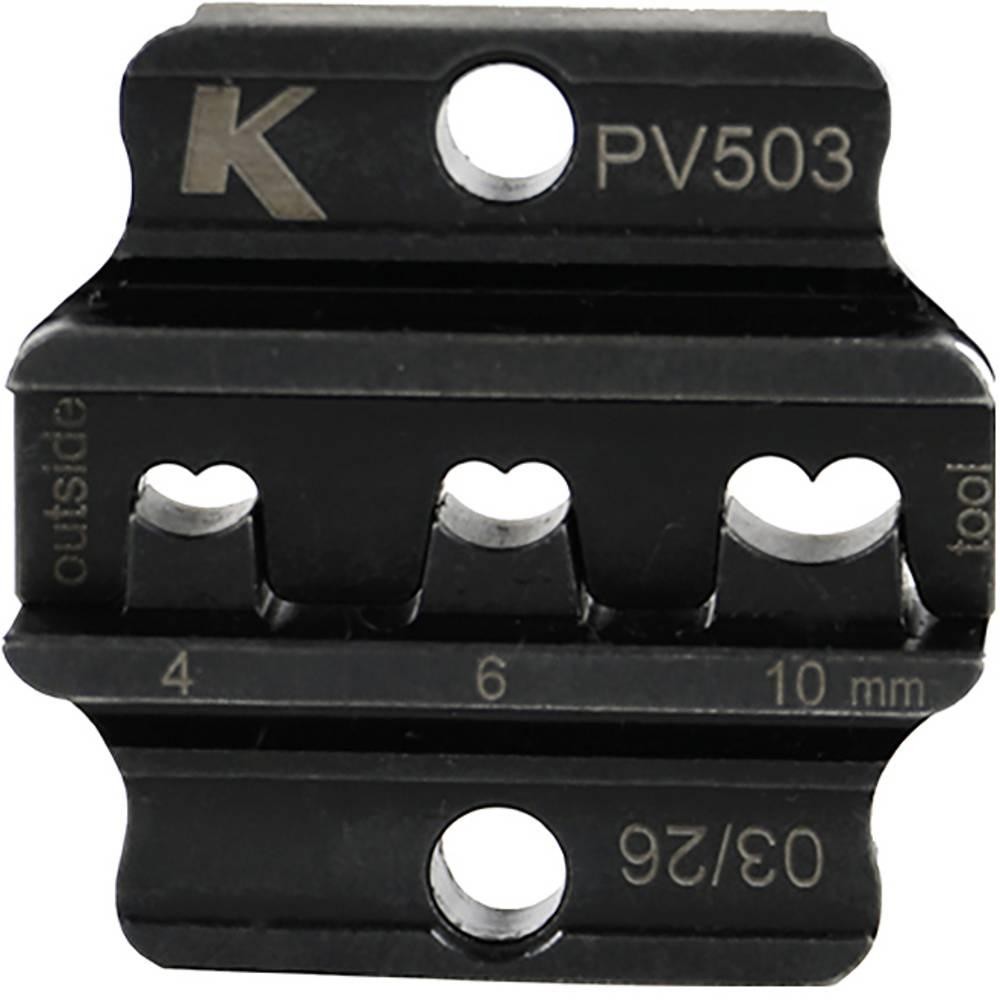 Klauke PV503 Presseinsatz Photovoltaik-Verbinder 4 up to 10mm²