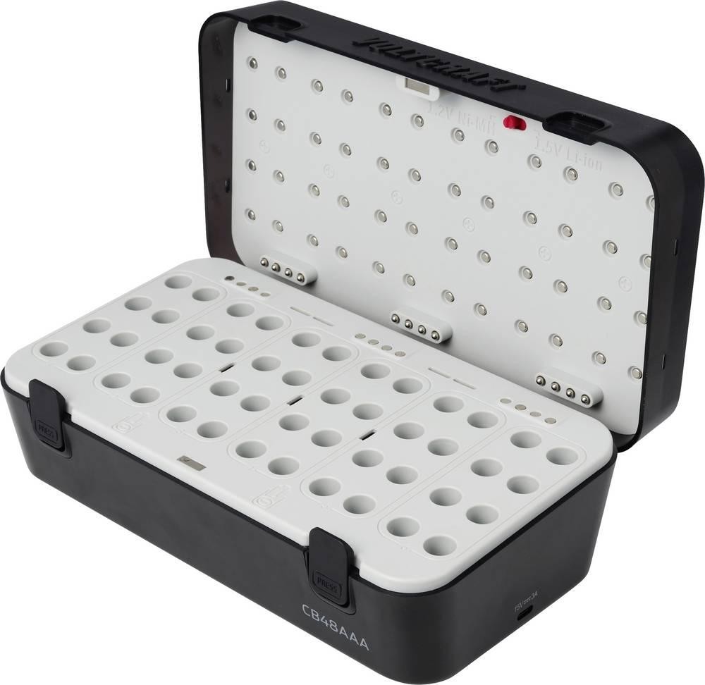 VOLTCRAFT CB48AAA Rundzellen-Ladegerät NiMH, LiIon Micro (AAA)
