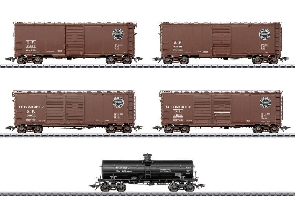 Märklin 045667 Güterwagen AC H0 US-Güterwagen-Set \ Southern
