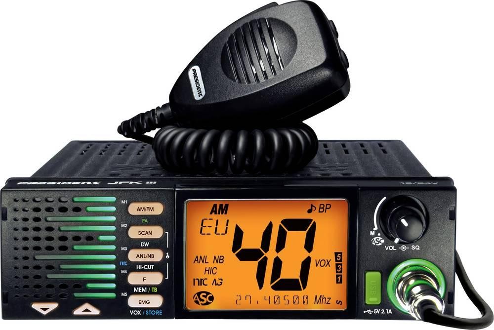 President JFK III, AM/FM 40369 CB-Funkgerät